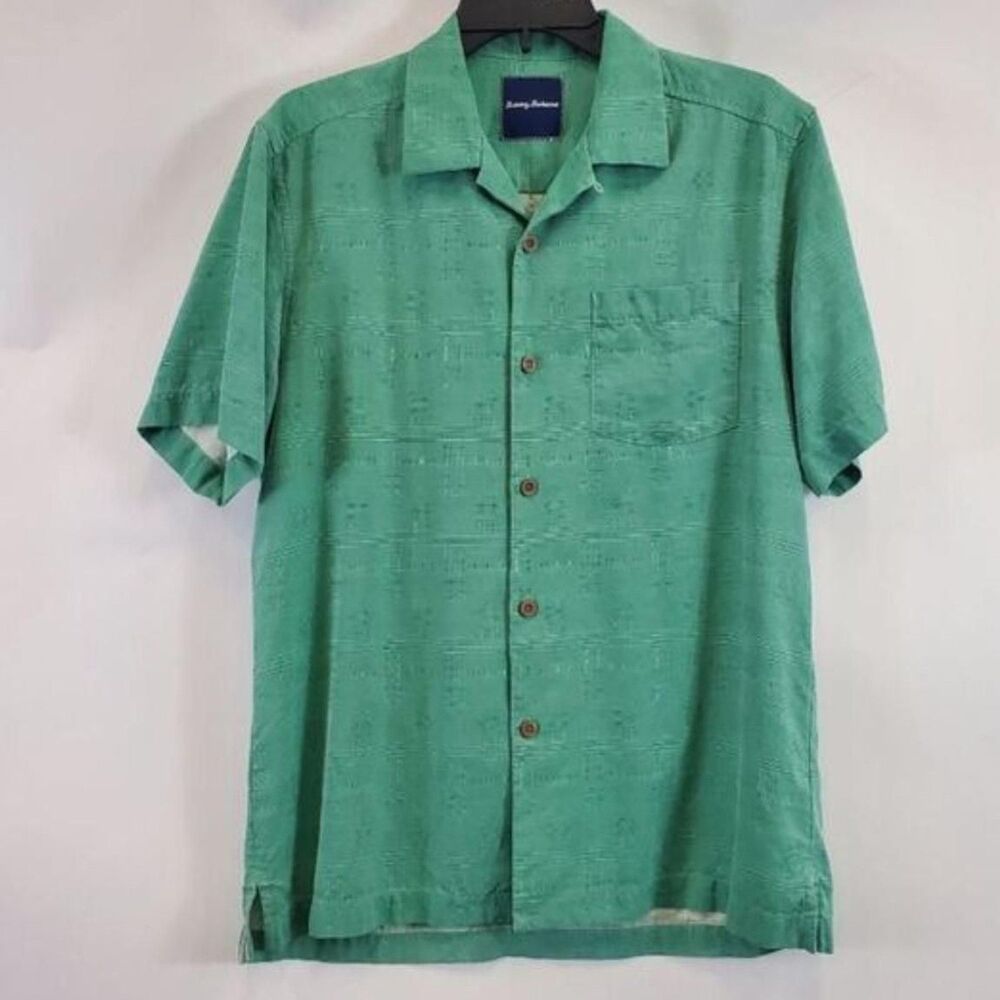 Tommy-bahama Men's Green Shirt